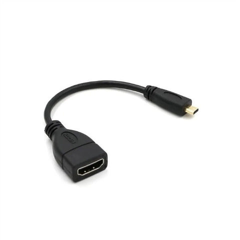 Micro HDMI Male Type-D to HDMI Female Adapter Cable Converter 1080P HD HDTV NEW