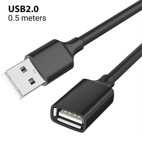 1/2/3M USB Extension Data Cable USB 3.0 Male to Female Adpter Cord For Computer