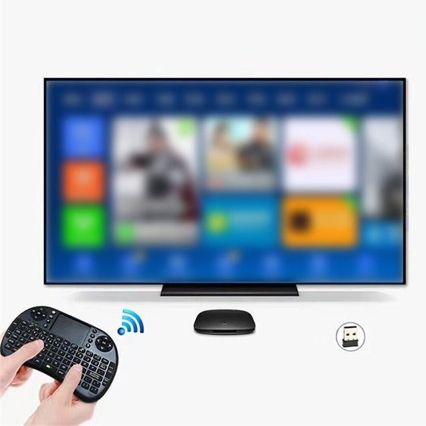 Mini Wireless Remote Keyboard for Smart TV Android Box i8 2.4GHz with Touchpad