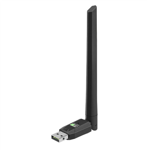 Dual Band 600Mbps USB WiFi Wireless Dongle + Bluetooth Adapter 2.4GHz 5GHz