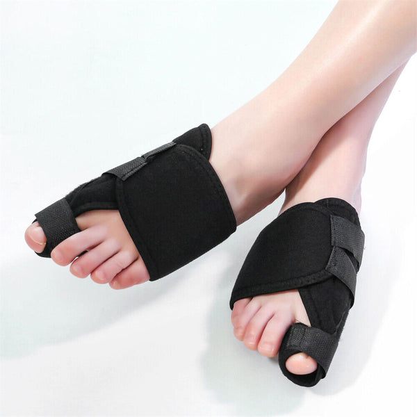 Toe Splint Corrector Strap Orthopedic Hallux Valgus Bunion Straightener Support