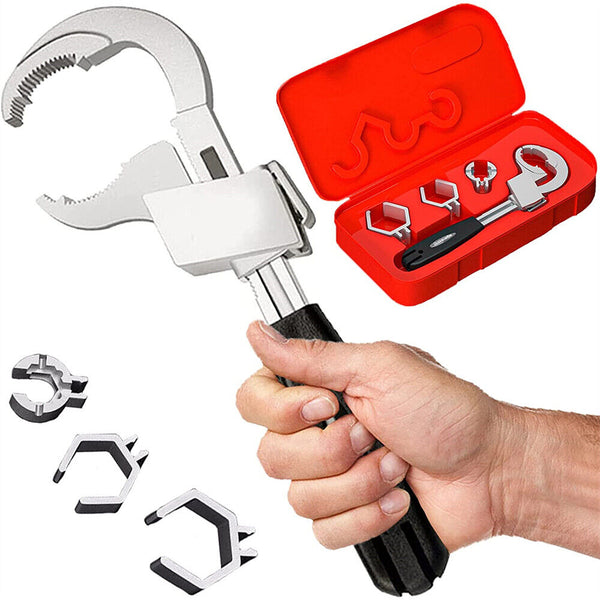 Double-ended Wrench Multifunctional Open End Wrench Bathroom Repair Tool Kit AU