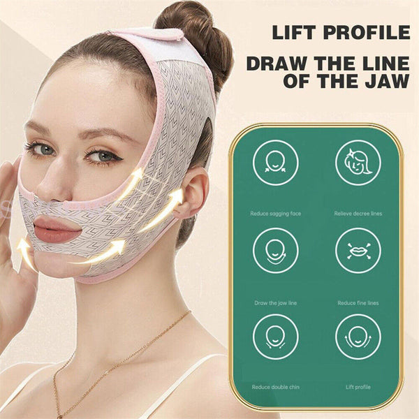 Beauty Face Sculpting Sleep Mask V Line Lifting Mask Facial Strap Slimming