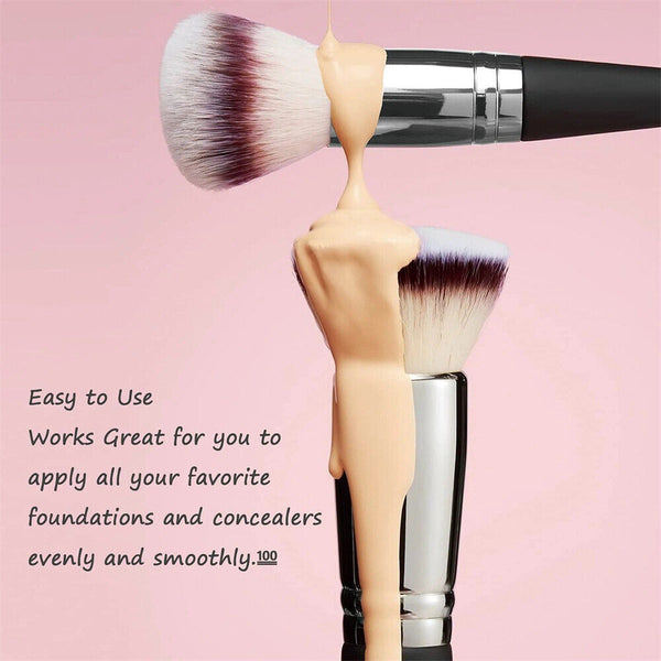 Professional Double Ended Makeup Brush Foundation Blusher Cosmetic Make Up Brush