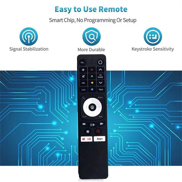 NEW V2 FETCH TV remote Gen 2 Mini 4K, Mighty, Mini M605T M616T H626T H671T