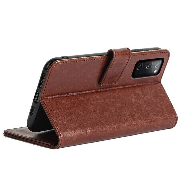 For Samsung Galaxy S24 Ultra Card Wallet PU Leather Case Cover Multifunctional