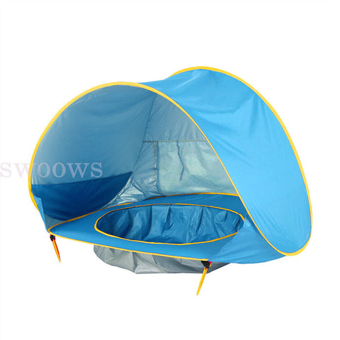 Outdoor Foldable Beach Tent Portable Sun' Shade Shelter Pool for Kids Baby Toys