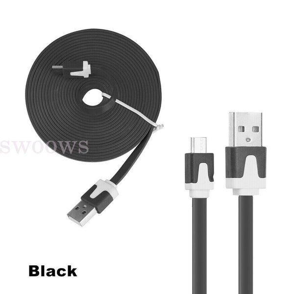 2M 3A Micro USB Cable Fast Charging Charger Long Cord for Android Samsung Galaxy