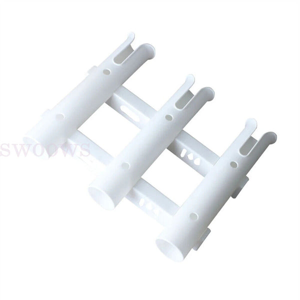 3 Tube Fishing Rod Holder Bracket Boat Kayak Rod Rack Mounted Fishing Rack AU