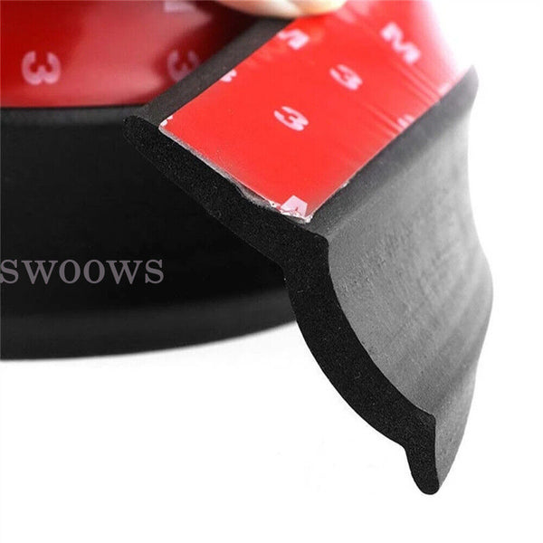2.5M Car Front Bumper Lip Splitter Body Side Spoiler Protector Rubber Universal