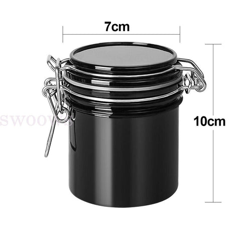 Storage Can Airtight Kitchen Container Smell Proof Stash Jar Tea Bean Vacuum au