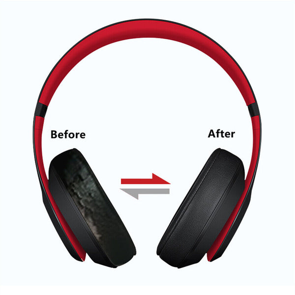 Replacement Ear Pads Cushions For Beats Studio 2.0/3.0 Wired/Wireless Headphones