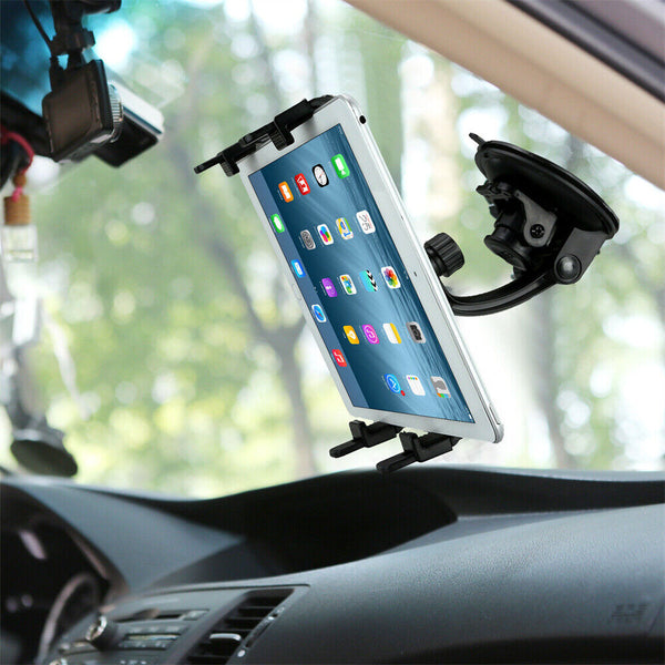 1/2 Car Windscreen Suction Mount Holder For iPad MiniPro Samsung Tablet PC 8-12"