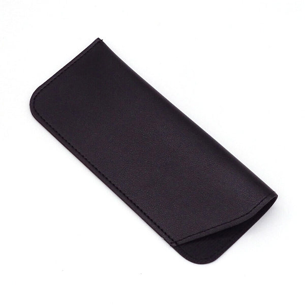 New PU Reading Glasses Case Leather Knife Edge Glasses Sunglasses