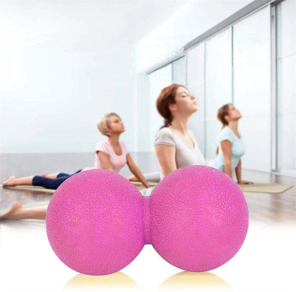 Peanut Lacrosse Ball Solid Mobility Massage Ball Myofascial Trigger Point Relax