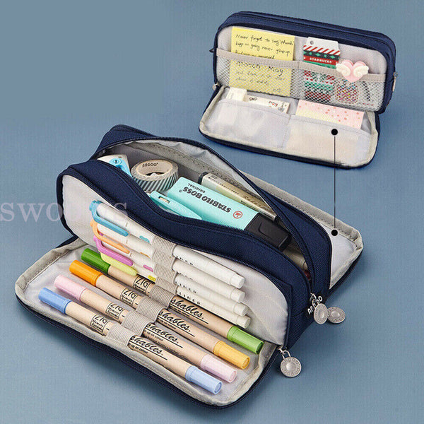 LargeHanging Hook Toiletry Bag Waterproof Travel Makeup Cosmetic Organizer Case+