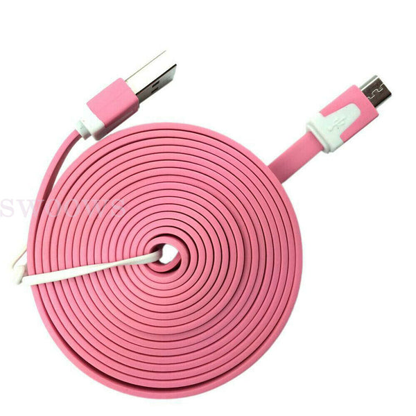 2M 3A Micro USB Cable Fast Charging Charger Long Cord for Android Samsung Galaxy