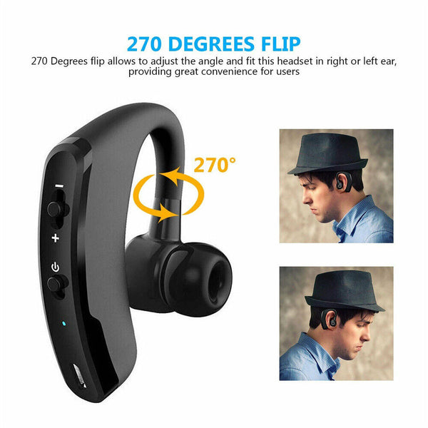 Wireless Bluetooth Earpiece Earphone In-Ear Single Earphones Handsfree Headset