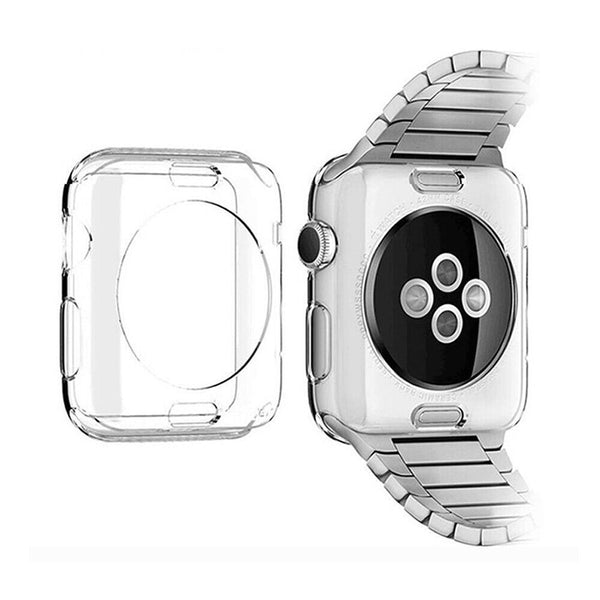 Glass Screen Protector Case Cover For Apple Watch Series 8 7 6 5 4 SE 44/41/45mm