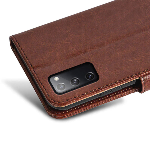 PU Leather Card Wallet Case Cover Multifunctional For Samsung Galaxy S24 Ultra