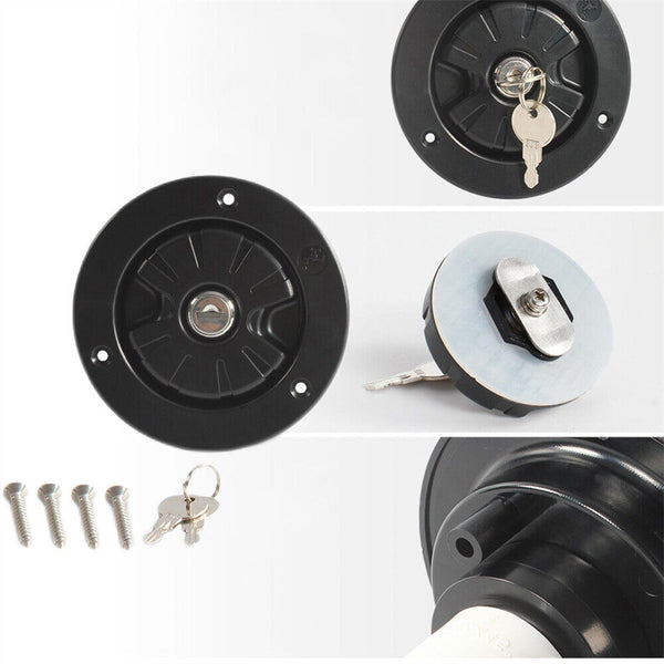 Car Fresh Water Lock Inlet Hatch RV Camper Filler Cap Tank For Caravan Motorhome