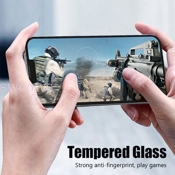 1/2x Tempered Glass Screen Protector For iPhone 14 13 12 11Pro XS Max XR 8 Plus