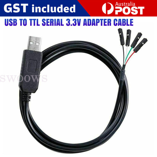 USB to COM Cable Wire Adapter ModuleB To RS232 TTL PL2303HX Auto Converter