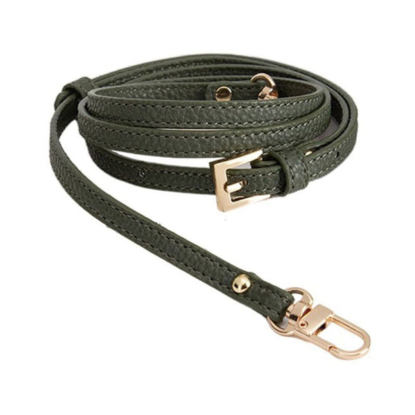 Replacement Hang Buckle & Adjustable Leather Strap Belt For Crossbody Bag AU