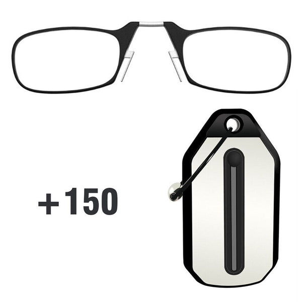 Reading Glasses Flexible Portable Mini Nose Clip Wallet Pocket Phone 1.5 2.0 2.5
