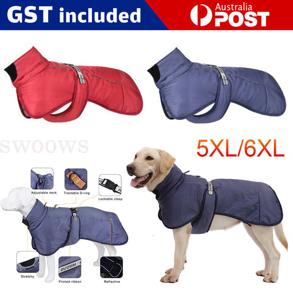 Waterproof Winter Warm Pet Dog Coats Jacket Outdoor Clothes Vest Puppy Coat