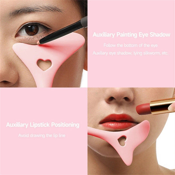 Drawing Aid Eyeliner Aid Tool Eyeliner Stencils Wing Tips Eyeliner Locator