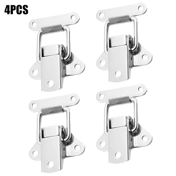 UP20PC Stainless Steel Clasp Case Clip Loop Suitcase Box Trunk Latch Lock Guitar