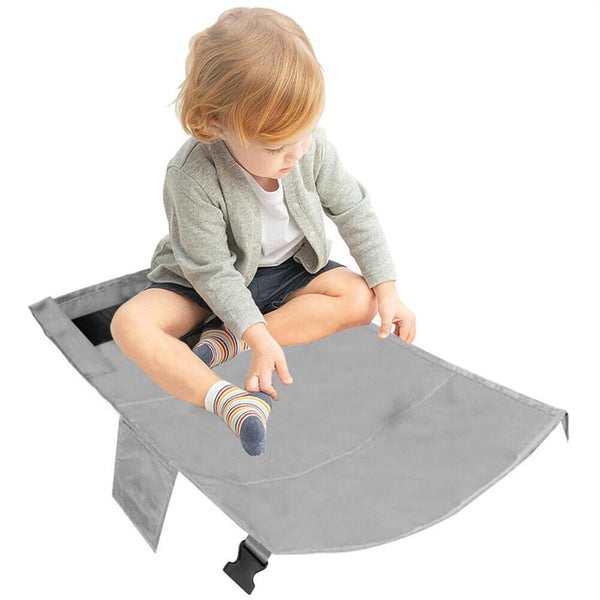 Child Airplane Footrest Toddler Kids Hammock Travel Bed Seat Extender On Plane