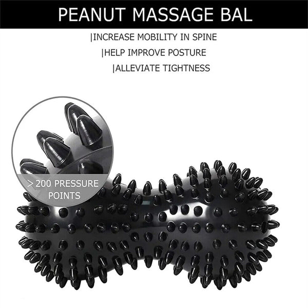 Plantar Fasciitis Foot Massage Roller with Spiky Ball for Pain Muscle Therapy AU