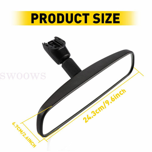 Rear View Mirror For Nissan Pulsar X-Trail T32 Tiida Quest Navara 96321-2DR0A
