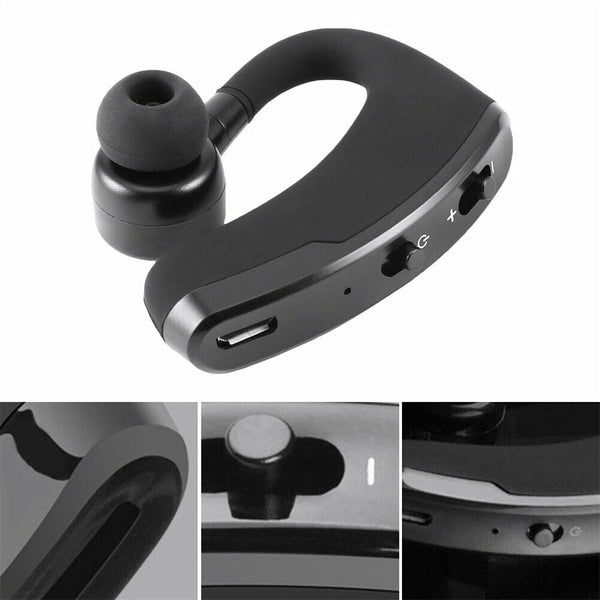 Wireless Bluetooth Earpiece Earphone In-Ear Single Earphones Handsfree Headset