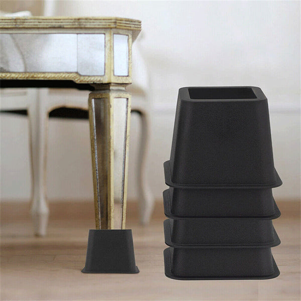 4x Furniture Raisers Risers Chair Bed Riser Stands Elephant Feet Leg Extender AU