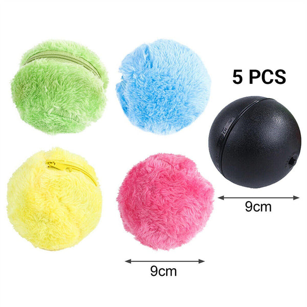 5X Magic Roller Ball Toy Automatic Pet Dog Cat Active Rolling Ball Electric Toys