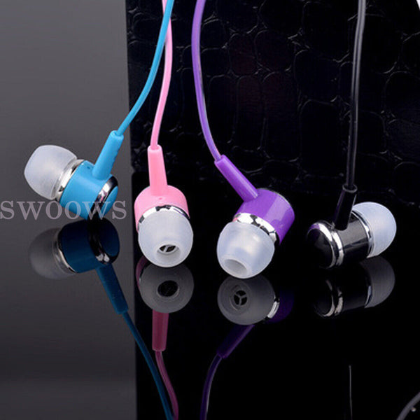 In-Ear Sleep Earphone Anti Noise Ultra Soft Headphone Earbuds Headsets Phones AU