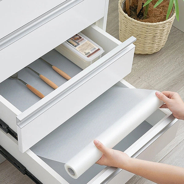 EVA Waterproof Cabinet Mat Drawer Liner Kitchen Non Slip Pad Cupboard Placemat