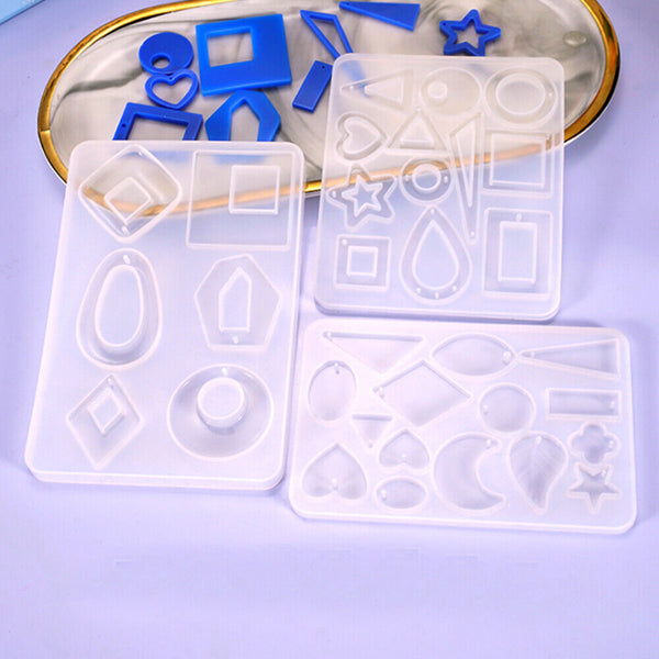 Jewelry Pendant Epoxy Resin Mould Alphabet Silicone Mold DIY English Letter AU