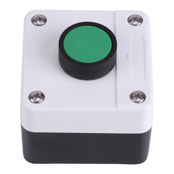 Weatherproof Green Push Button Switch One Button Control Box For Gate Opener ABS