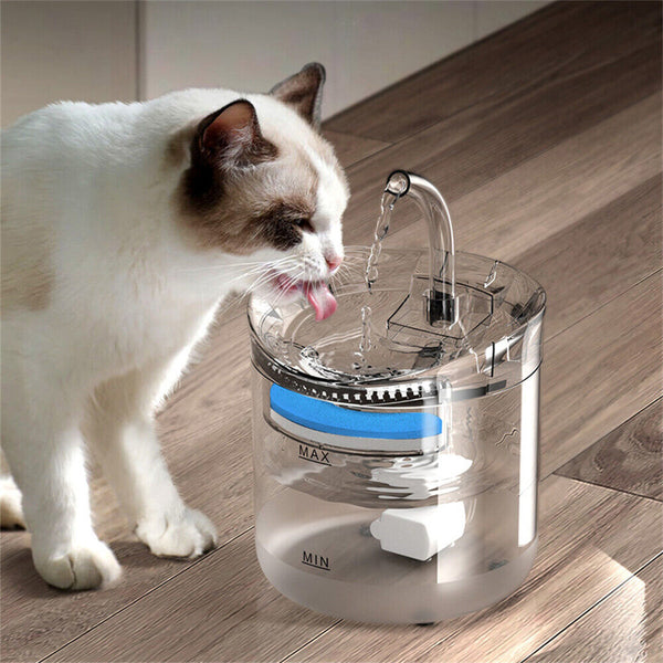 NEW 2L Automatic Electric Pet Water Fountain Dog Cat Drinking Dispenser Filter A