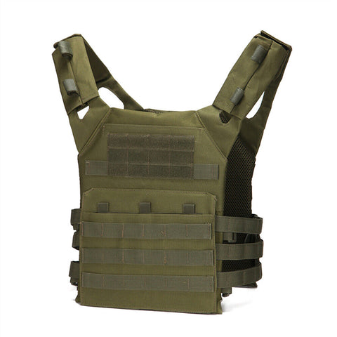 Military Tactical Vest Airsoft Combat Plate Carrier Paintball Hunting Adjustable