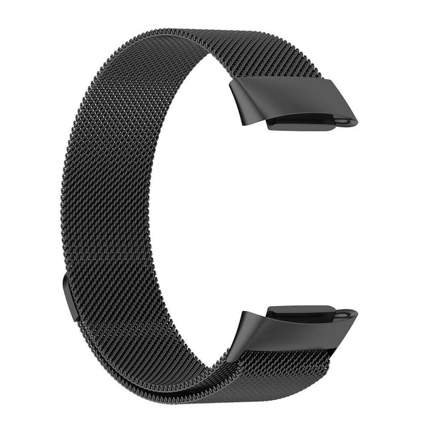 Watch Strap Milanese Stainless Steel Band Magnetic Loop For Fitbit Charge 5