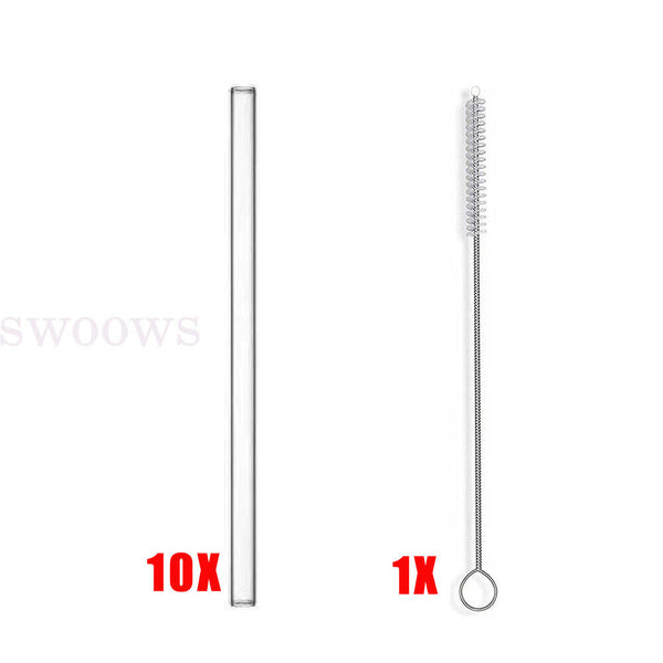 10/20 Pcs 10mm 1.5mm Thick Wall Borosilicate Glass Tube Pyrex Blowing Lab Tubing