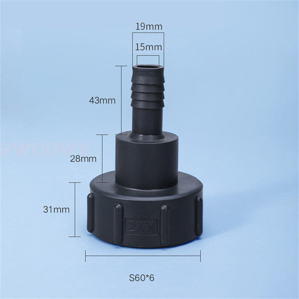 Tank Adapter Adaptor Connector Water Tank Outlet Connection Fitting Tool