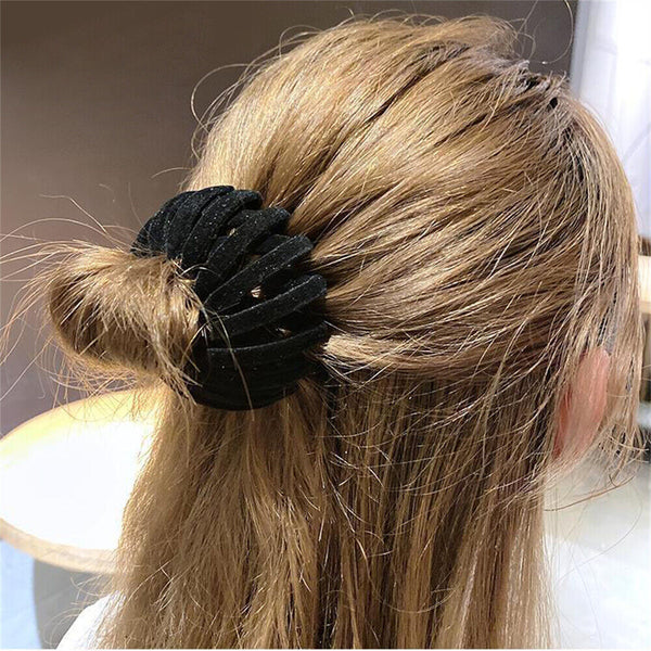 3pcs Birds Nest Magic Hair Clip,Hair Bun Accessories for Women Girl Hair Holder