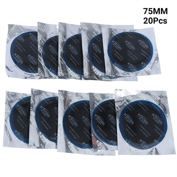 20Pcs Car Tire Repair Radial Innertube inner tube rubber hole patch tool kit