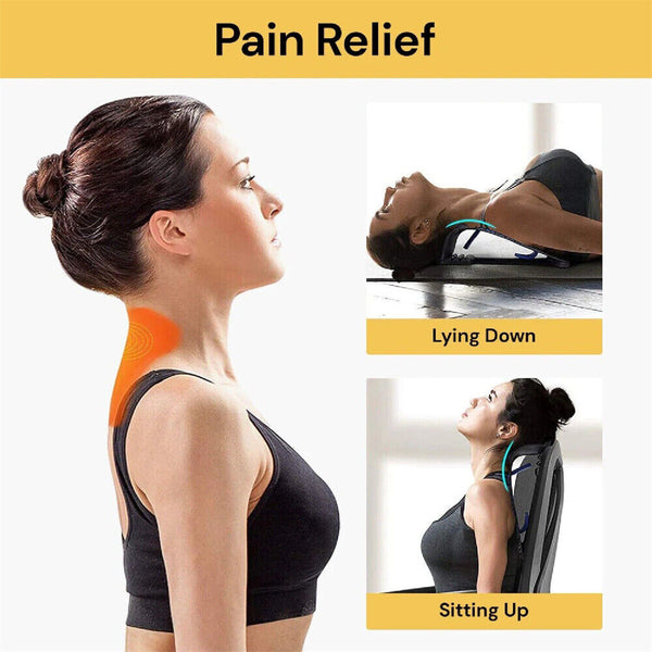 Neck and Upper Back Stretcher Cervical Traction Device Neck Massager Pain Relief